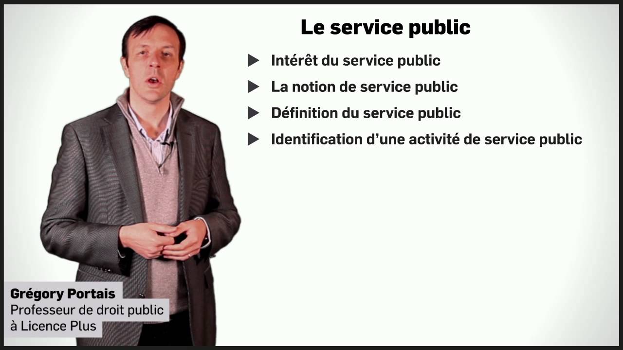 Le service public