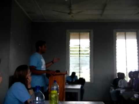 Welcome Speech for Fast Start Camp - Zorzor, Liberia