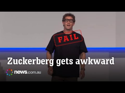 Zuckerberg fumbles through awkward tech fails at Meta showcase