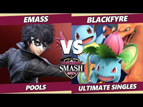 Virtuocity 2022 - eMass (Joker) Vs. BlackFyre (Pokemon Trainer) SSBU Ultimate Tournament