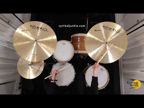 Istanbul Agop 21" Mel Lewis riveted ride cymbal (2173g) HD 1080p