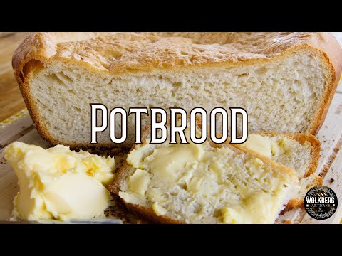 Cast Iron "Potbrood" recipe | Pot bread recipe | Dutch oven bread | How to bake bread | Potjie