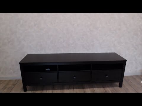 Сборка тумбы под телевизор IKEA HEMNES. Долгие 2 часа уместились в видео 13 минут)Всем Добра!)