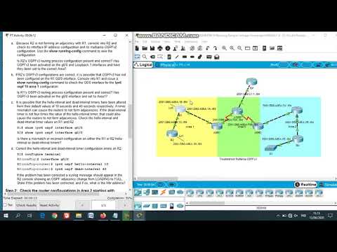 10.2.4.4 Packet Tracer - Troubleshoot Multiarea OSPFv3 (Bahasa Indonesia)
