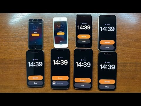 iPhone 5S, SE 2016, SE 2022, 16e, 15 Pro, 16 ProMax, 17 ProMax, iPhoneAir Alarm Clock & Timer Alerts