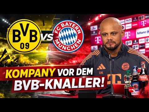 Kompany mit klarer Ansage vor dem Klassiker gegen Dortmund