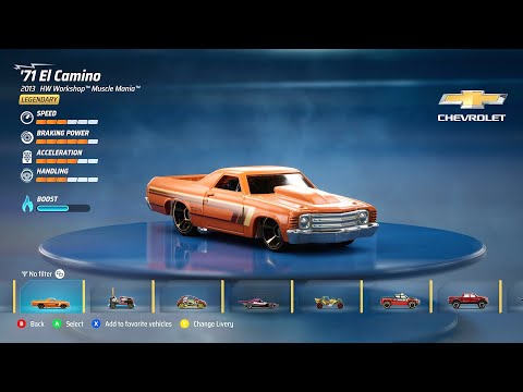 Hot Wheels Unleashed - Quick Race: Neons Ride - '71 El Camino