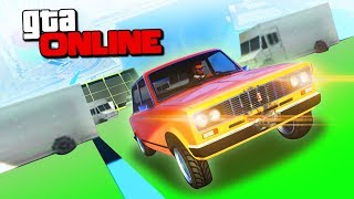 ВОЗДУШНЫЙ КРАШ ТЕСТ ЖИГУЛИ В GTA 5 ONLINE ( ГТА 5 ПРИКОЛЫ )