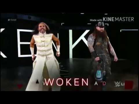WOKEN MATT HARDY & BRAY WYATT NEW ENTRANCE - WWE RAW 2018/04/16- 16th April 2018