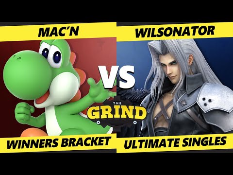 The Grind 159 - Mac'N (Yoshi) Vs. Wilsonator (Sephiroth) Smash Ultimate - SSBU