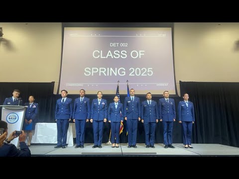 DET 002 Commissioning Ceremony Class of 2025