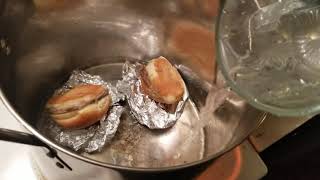 Reheating WHITE CASTLE sliders WITHOUT A MICROWAVE!! (public service announcement)