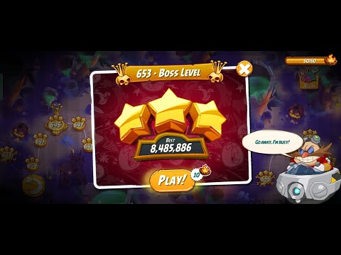 Angry Birds 2 | Rescuer | Level 653 | Boss Level | Hitting Fun | Angry Bird 2 Show