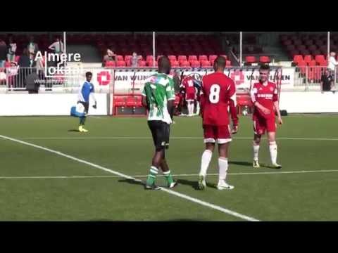 Almere City FC A1 Junioren dichterbij play-offs