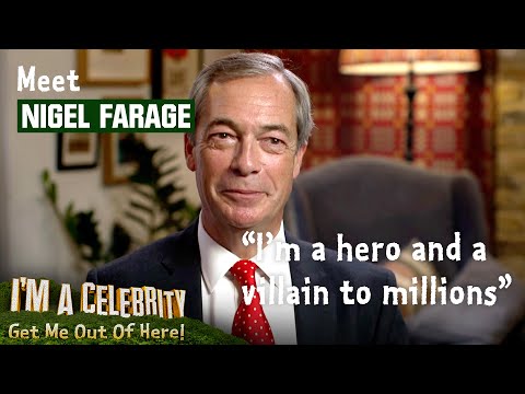 Meet Nigel Farage, GB News Host and Ex-Politician | I'm A Celebrity... Get Me Out Of Here!