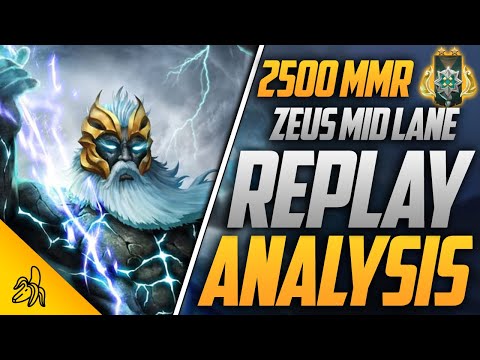 How Winning & Losing Can Be Decided In 1 Teamfight | 2500 MMR Zeus | Replay Analysis | Dota 2 v7.24b