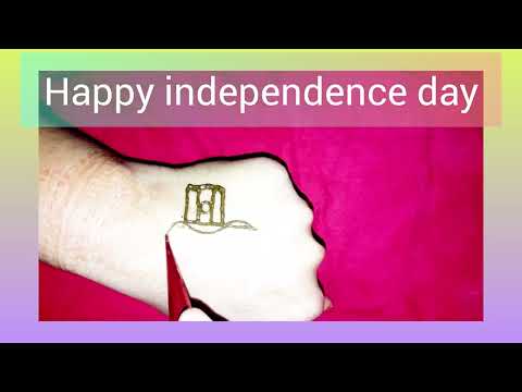 Happy independence day mehndi design#happyindependenceday#viralvideo