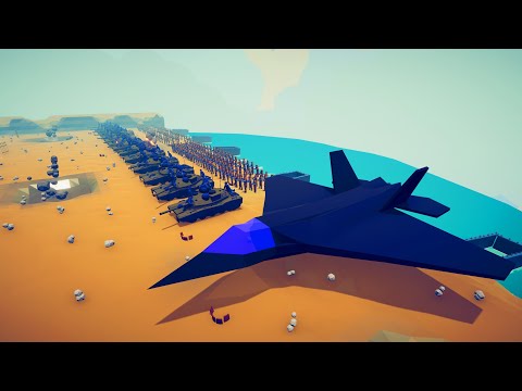 CAN 200x USA ARMY CLEAR ENEMY AREA? - Totally Accurate Battle Simulator TABS