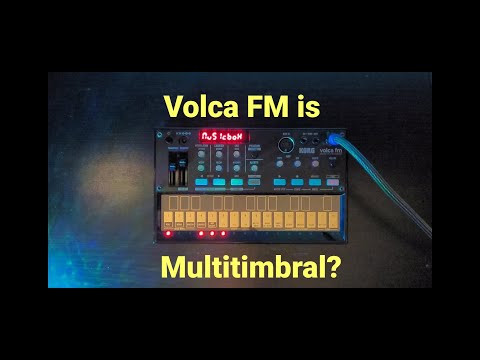 How to Add Drums to Melodic patches on the Volca FM (+Techno Jam)