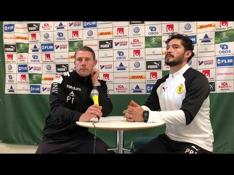 Presskonferens IK Frej Täby - GAIS