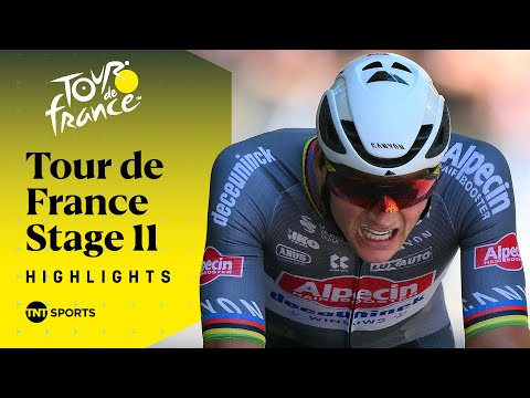 FAST & FURIOUS IN TOULOUSE! 💨 | Men's Tour de France Stage 11 Race Highlights | TNT Sports Cycling