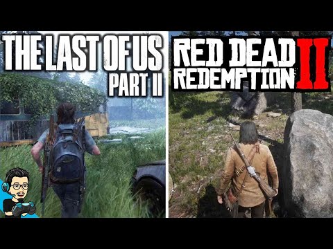 The Last Of Us 2 VS Red Dead Redemption 2 | Direct Side By Side Comparison (PS4)