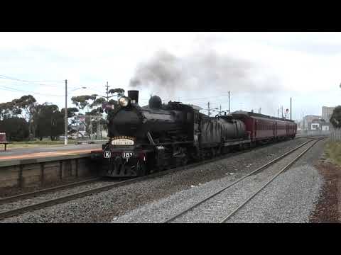 Test Train To The West / K183 Load Test To Gheringhap