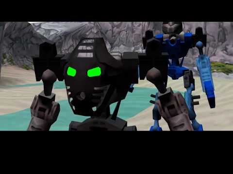 BIONICLE The Legend of Mata Nui - Onua Meets Gali (Beta)