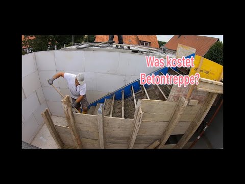 Was kostet Betontreppe? concrete stairs, Betontreppe.