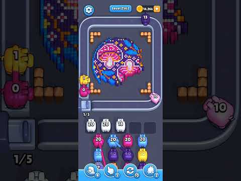 Pixel Flow Level 2562 Walkthrough