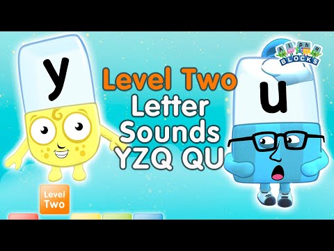 #Stayathome - Alphablocks Level Two | Letter Sounds - YZQ QU | #HomeSchooling