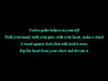 Mudvayne Heard It All Before Lyrics