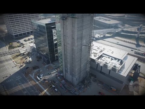 TKE gives a tour of the tallest elevator tower