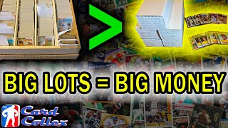 How To Break Down Big Lots Of Sports Cards To Make Money in 2021
