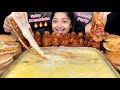 3 KG CHEESE WITH SPICIEST KOREAN FRIED CHICKEN AND CHICKEN CRISPY BURGERS CHICKEN JUMBO BURGERS