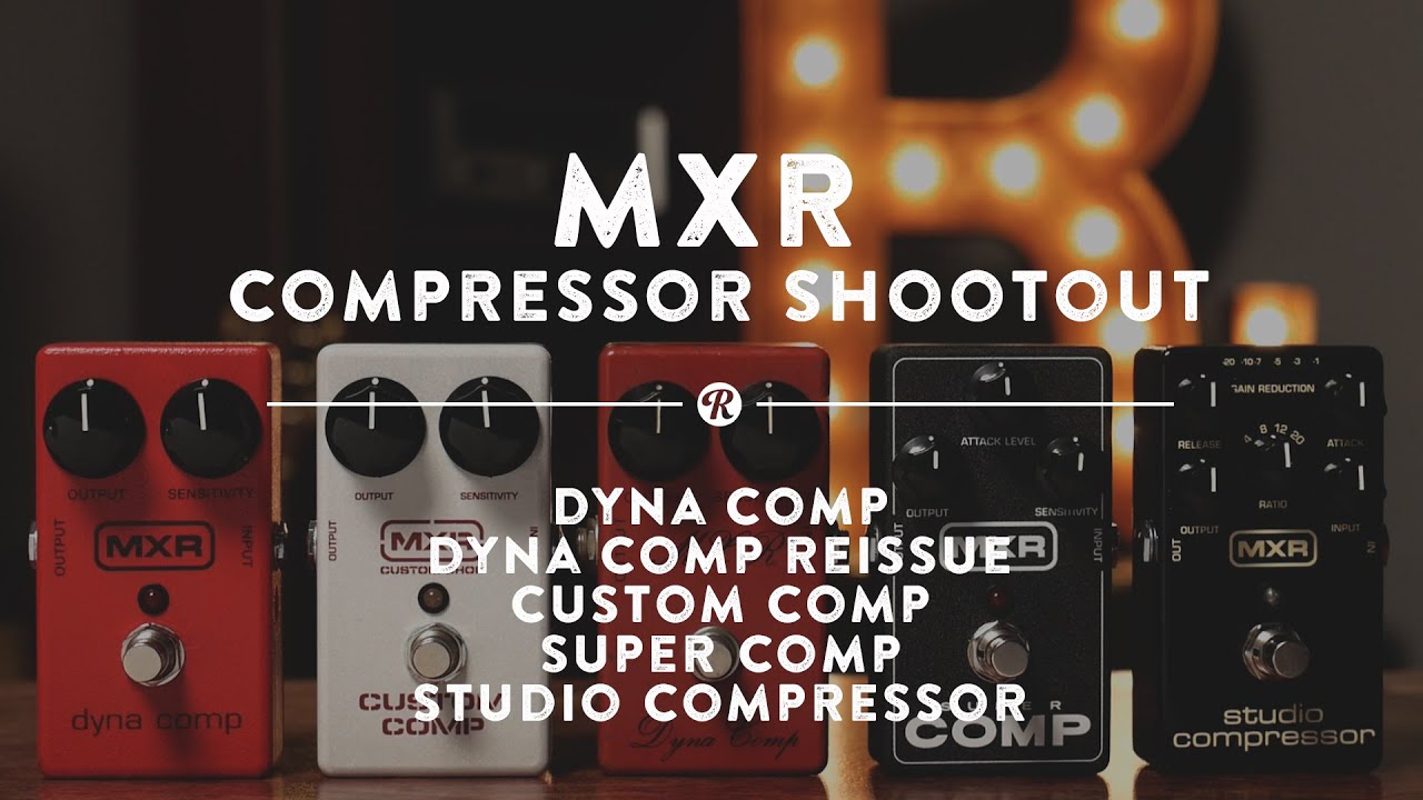 MXR Super Comp Compressor Pedal