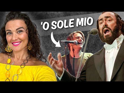 Vocal Coach Reacts to Luciano Pavarotti, Bryan Adams - 'O Sole Mio (Live)