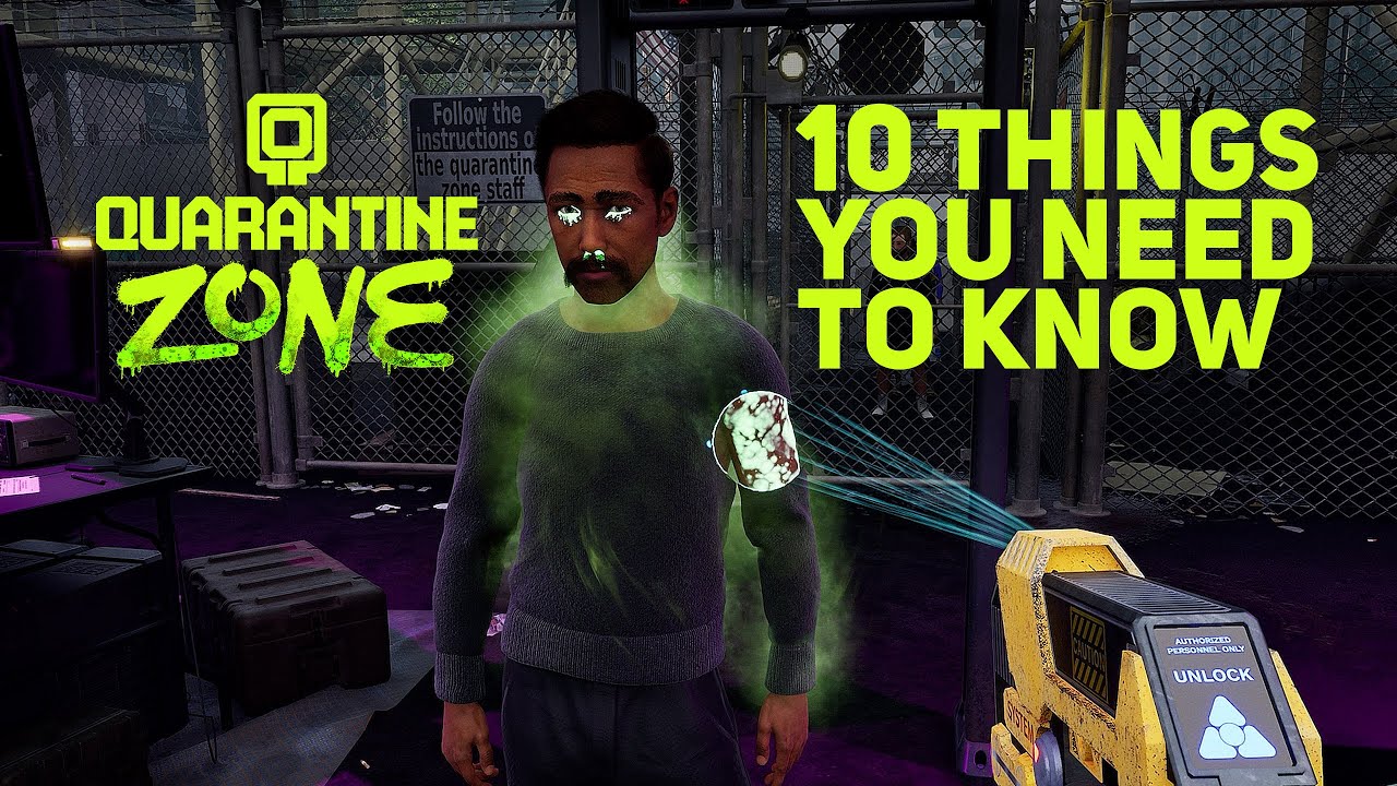 Ten Things You Need to Know About Quarantine Zone from the Developer