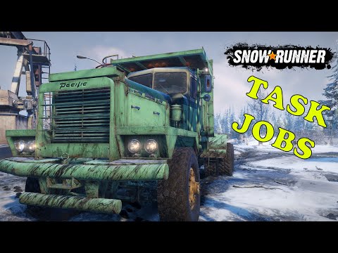 SnowRunner Ep 37     Task to do in North Port Alaska