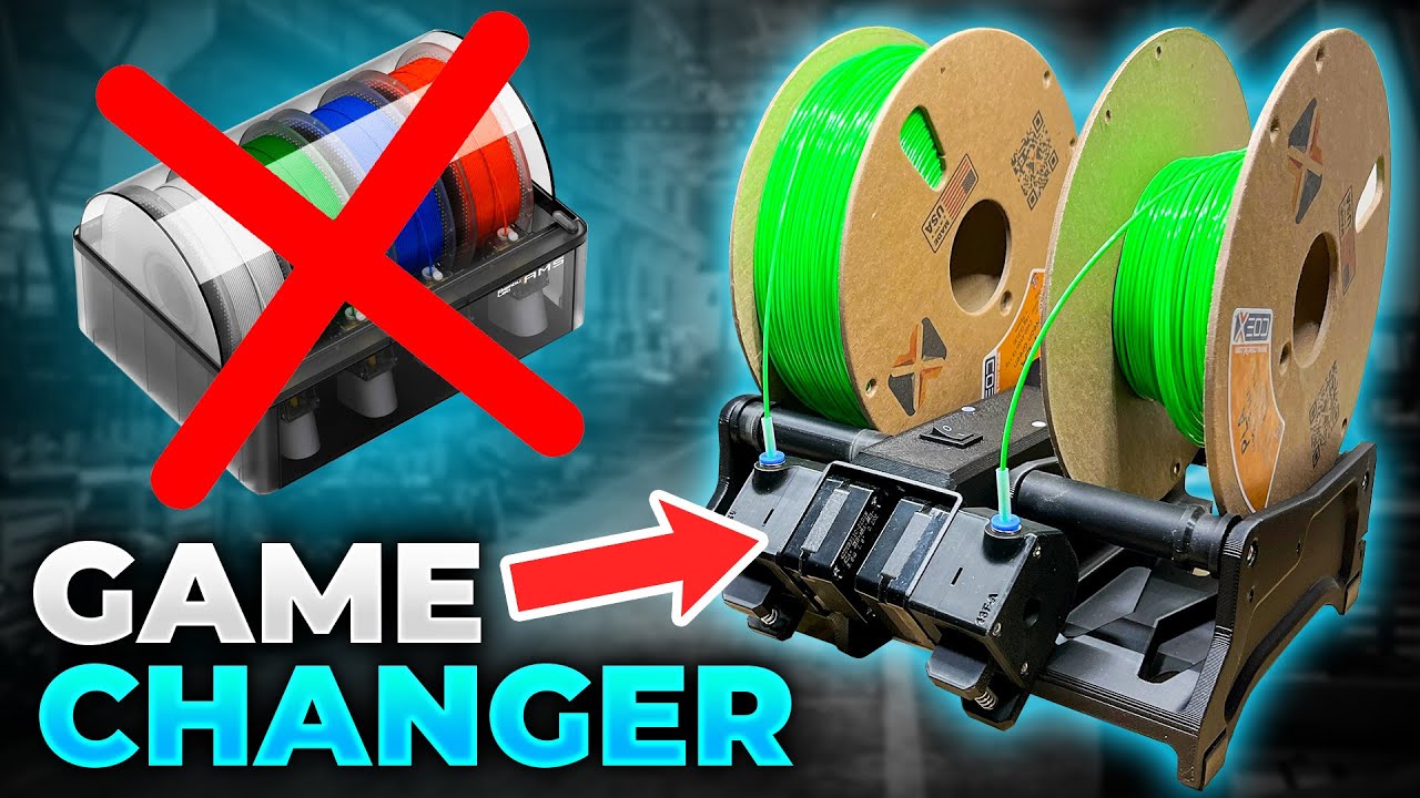 Never Run Out Of Filament?! Infinity Flow S1 Review