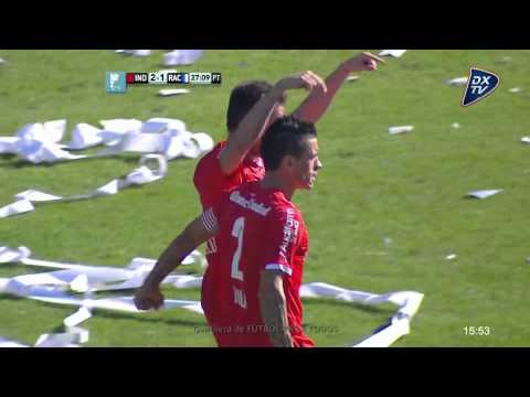 Gol de Mancuello. Independiente 2 - Racing 1 | TPD2014 - Fecha 5