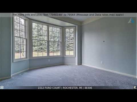 Priced at $410,000 - 1512 FORD Court, Rochester, MI 48306