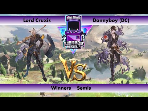 Flynn's Arcade 080 Winners Semis - Lord Cruxis (Eustace) Vs Dannyboy (DC) (Belial) Granblue Fantasy