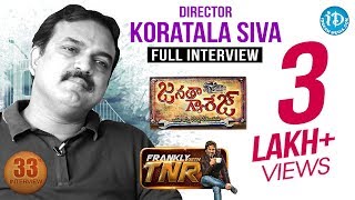 Director Koratala Siva Exclusive Interview | Frankly With TNR #33 | # 208