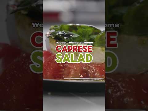 Simple & Fresh: Caprese Salad 🍅 🧀 🌱 How to Make The Best Italian Caprese Salad at Home
