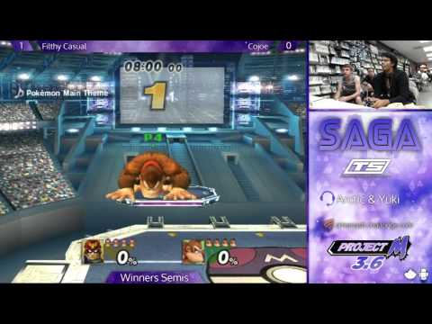 SAGA - Filthy Casual(Falcon) vs. Cojoe(DK) - Winners Semis - Project M
