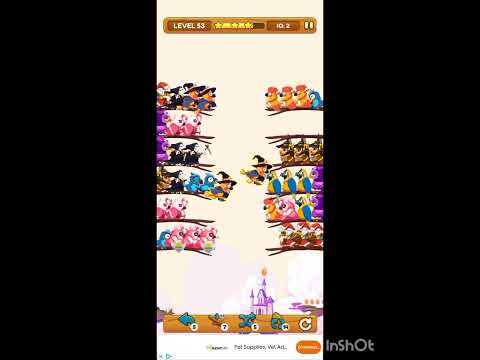 Bird sort 2 colour Puzzle game levels 53 #gamer #pubgmobile #games #gameplay #puzzle - YouTube