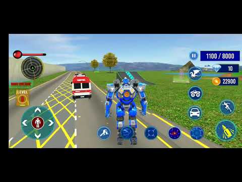 Monster Truck Robot Wars – New Dragon Robot Game 1🚒🚚🚛