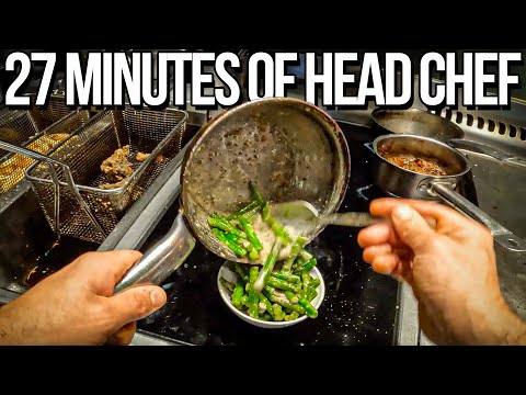 POV: Busy Dinner Service at Top London Restaurant