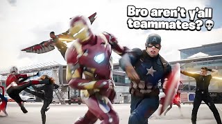 When THE AVENGERS had a CIVIL WAR at the airport